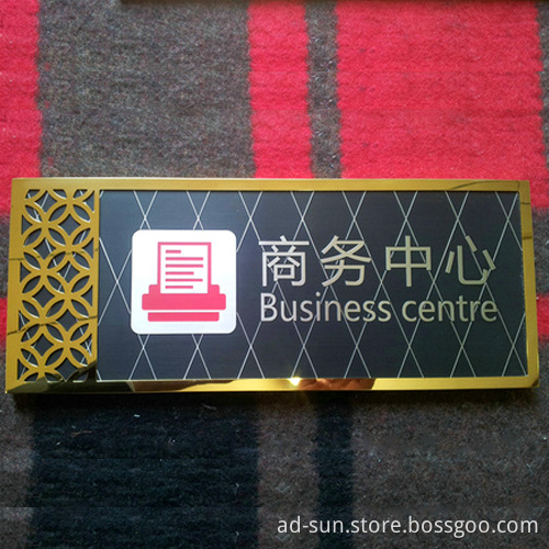 Custom Discount Wholesale Custom Any Size Metal Sign Plate